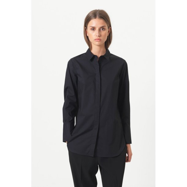 Second Female Larkin skjorte/Black 0620