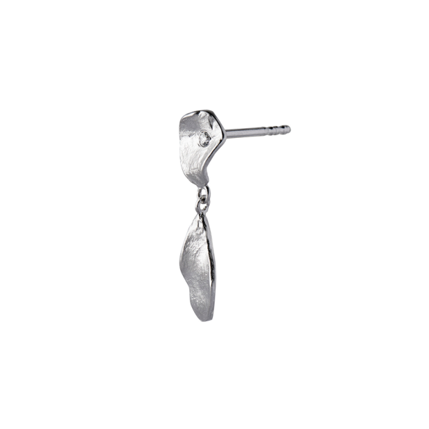 Stine A Clear Sea Earring with stone/Silver