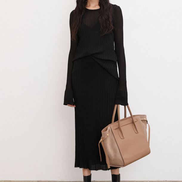 Malene Orista nederdel/Sort - By Malene Birger - My - Online design shop