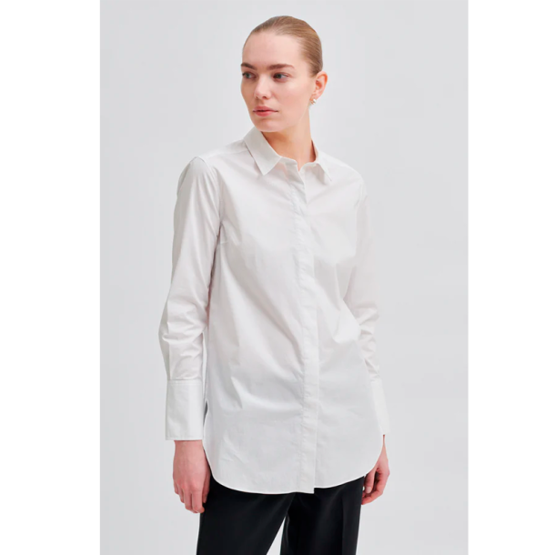 Second Female Larkin Shirt/White