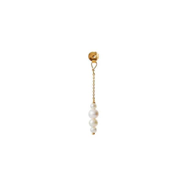 Stine A Pearl Berries Behind Ear Earring/Gold
