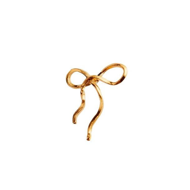 Stine A Flow Bow Earring/Gold